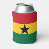 Ghana Flag Blikjeskoeler (Blikje Achterkant)