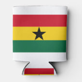 Ghana Flag Blikjeskoeler (Voorkant)
