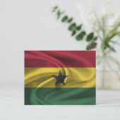 Ghana Flag Briefkaart (Staand voorkant)