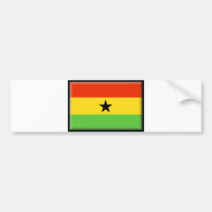Ghana Flag Bumpersticker