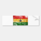 Ghana Flag Bumpersticker (Voorkant)
