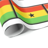 Ghana Flag Cadeaupapier (Rol Hoek)