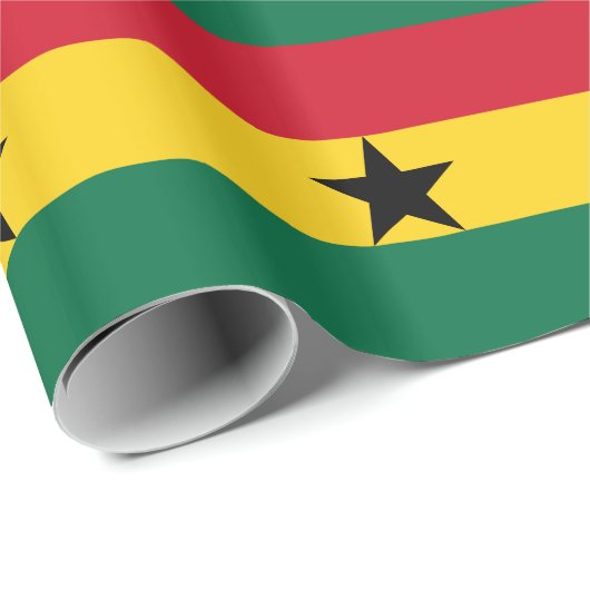 Ghana Flag Cadeaupapier (Rol Hoek)