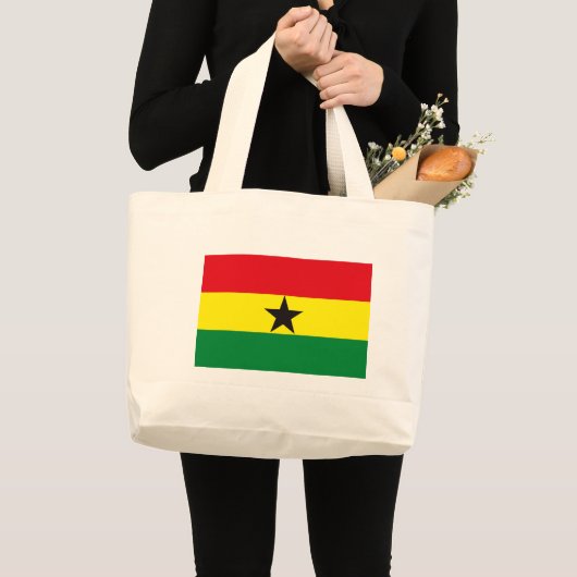 Ghana Flag Canvas tas (Voorkant (product))
