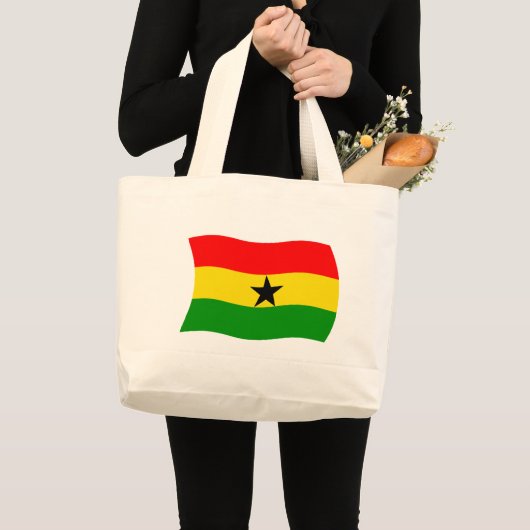 Ghana Flag Canvas tas (Voorkant (product))