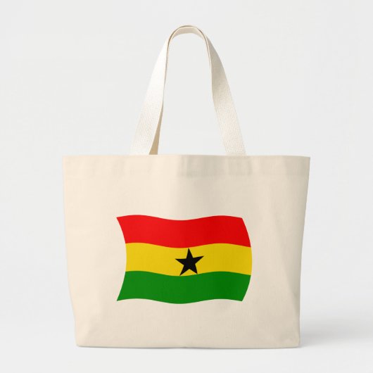 Ghana Flag Canvas tas (Voorkant)