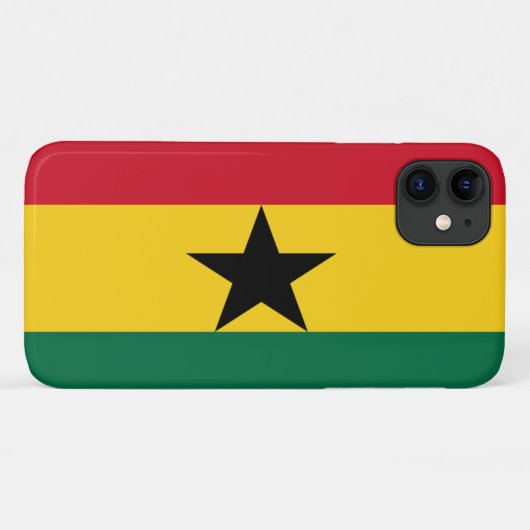 Ghana Flag Case-Mate iPhone Case (Achterkant (horizontaal))