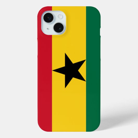 Ghana Flag Case-Mate iPhone Case (Achterkant)