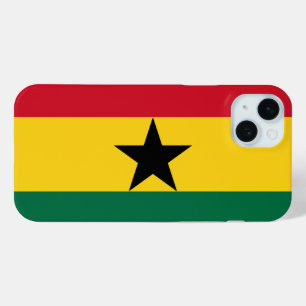 Ghana Flag iPhone 15 Mini Hoesje