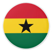 Ghana flag Ceramic Pull Keramische Knop (Voorkant)