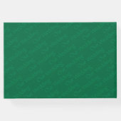 GHANA FLAG Christelijke scripts Ghanaian Wedding Gastenboek (Achterkant)