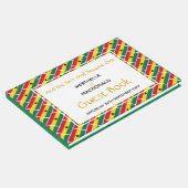 GHANA FLAG Christelijke scripts Ghanaian Wedding Gastenboek (Hoek)