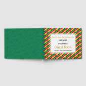 GHANA FLAG Christelijke scripts Ghanaian Wedding Gastenboek (Volledig)
