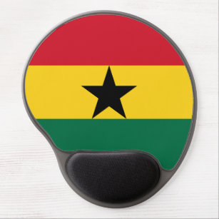 Ghana Flag Gel Muismat