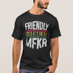 Ghana Flag Ghanese Mannen en vrouwen 1 T-shirt