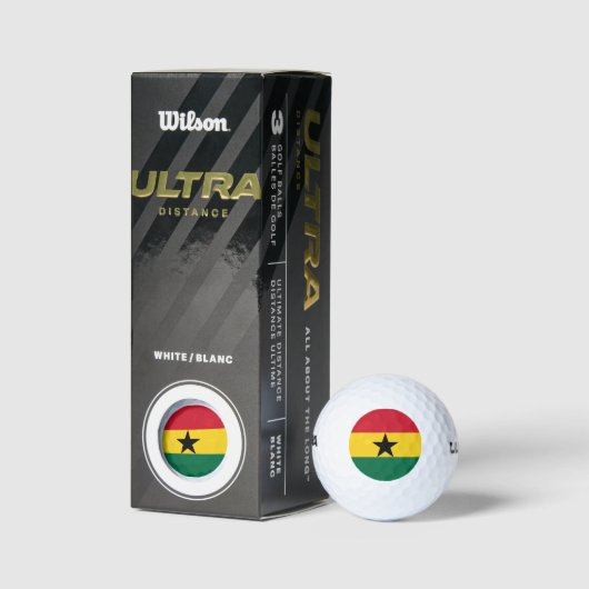 Ghana Flag Golfballen (Verpakking)