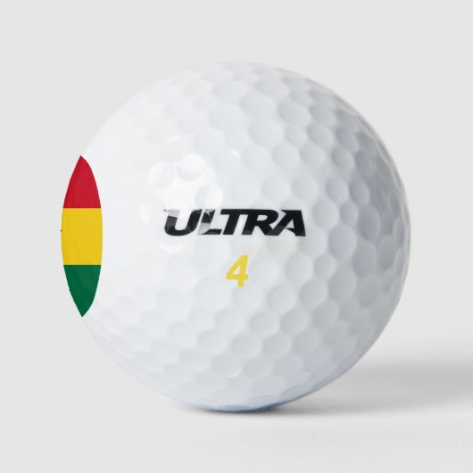 Ghana Flag Golfballen (Logo)
