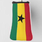 Ghana Flag Golfheadcover (Draai 90)