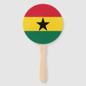 Ghana Flag Handwaaier (Achterkant)