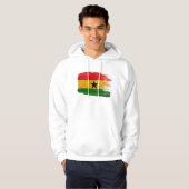 Ghana Flag Hoodie (Voorkant volledig)