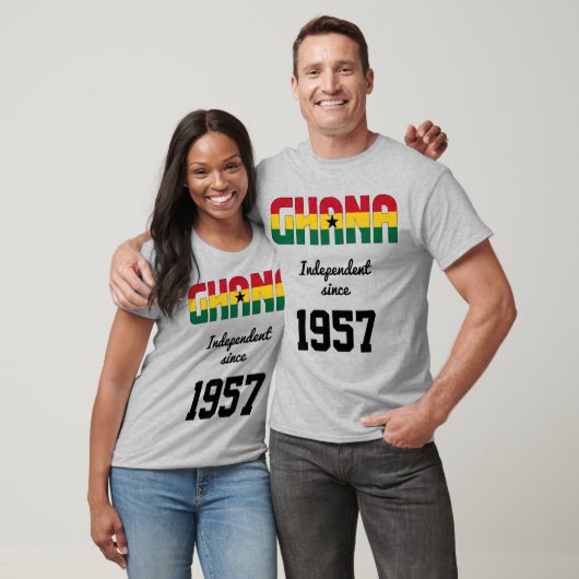 Ghana Flag Independence Celebration T-Shirt (Unisex)