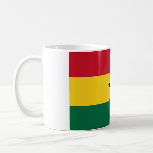 Ghana Flag Koffiemok (Links)