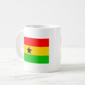 Ghana Flag Koffiemok (Voorkant links)