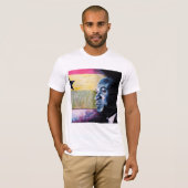 Ghana Flag Kwame Nkrumah T-shirt (Voorkant volledig)