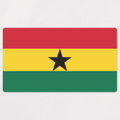 Ghana Flag Labels (Design 2)