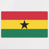 Ghana Flag Labels (Design 1)