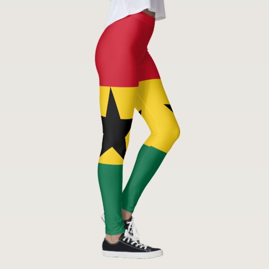 Ghana Flag Leggings (Rechts)