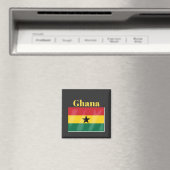 Ghana Flag Magneet (Insitu (Vaatwasser))