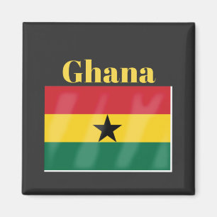 Ghana Flag Magneet