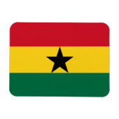 Ghana Flag Magneet (Horizontaal)
