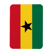 Ghana Flag Magneet (Verticaal)
