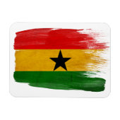 Ghana Flag Magneet (Horizontaal)