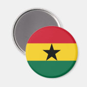 Ghana Flag Magneet (Voorkant / Achterkant)