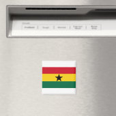 Ghana Flag Magneet (Insitu (Vaatwasser))