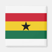 Ghana Flag Magneet (Voorkant)