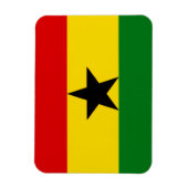 Ghana Flag Magneet (Verticaal)