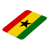 Ghana Flag Magneet (Linkerzijde)