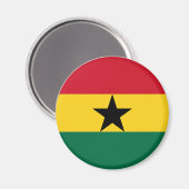 Ghana flag Magnet (Voorkant / Achterkant)