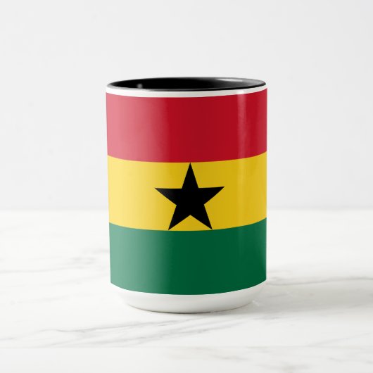 Ghana Flag Mok (Midden)