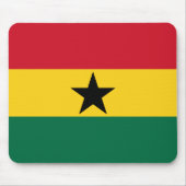 Ghana Flag Mousepad Muismat (Voorkant)