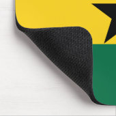 Ghana Flag Mousepad Muismat (Hoek)