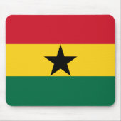Ghana Flag Mousepad Muismat (Voorkant)