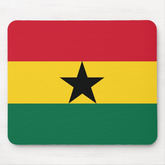 Ghana Flag Muismat (Voorkant)