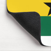 Ghana Flag Muismat (Hoek)