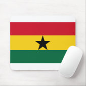 Ghana Flag Muismat (Met muis)