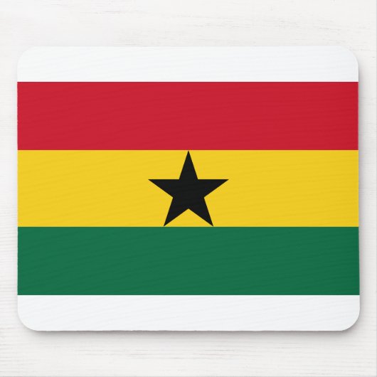 Ghana Flag Muismat (Voorkant)